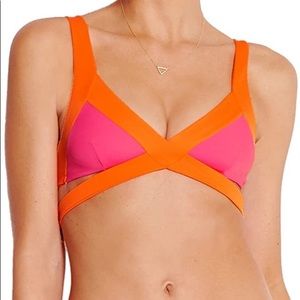 Agent Provocateur Mazzy Popstar Bikini Top NWT